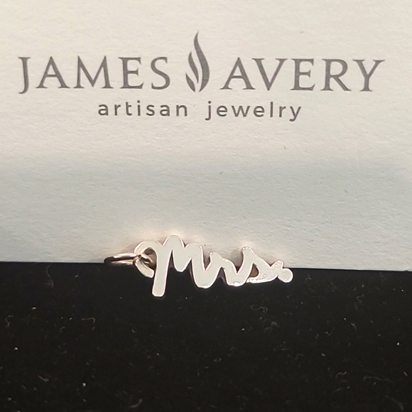 James Avery Jewelry - "Mrs" Charm James Avery Sterling Silver 925